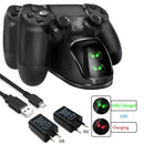 Gaming Dual Fast Charger for PS4 Charger Dock for PlayStation 4 Controller