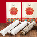 3pcs Incense White Sage Bundle Smudge Sticks Pure Leaf Indoor Purification
