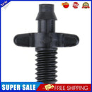 50pcs 6mm Male Thread Single Barbed 4/7mm PVC Hose Connector Home Garden