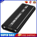 USB3.1 Gen2 10Gbps Cooling Case PCIE NVMe M-Key M.2 SSD External Enclosure