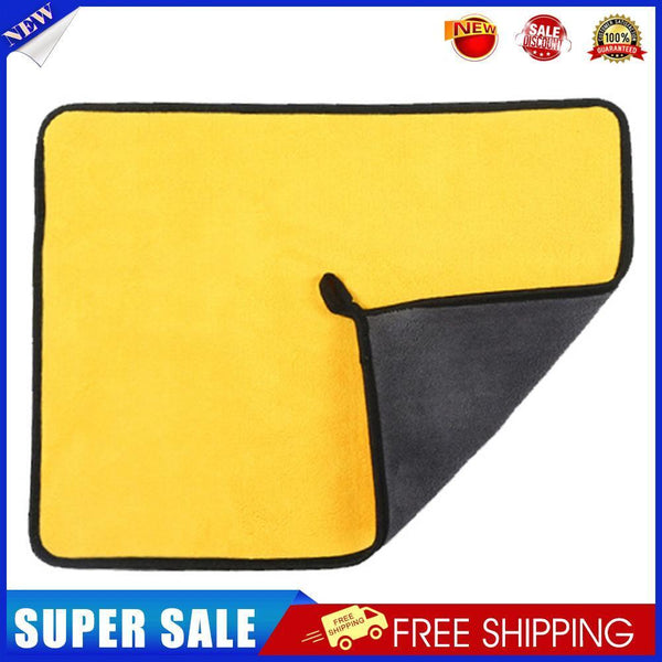 Car Wash Microfiber Towel Absorbent Cleaning Rag Car Wipe Cloth (30X30cm)
