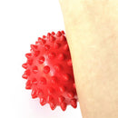 PVC Spiky Ball Trigger Point Fitness Hand Foot Pain Relief Ball (Red)