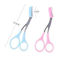 Steel Grooming Eyebrow Hair Remover Eyelash Hair Clips Comb Eyebrow Trimmer