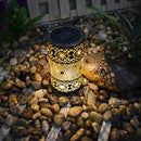 Solar Projection Light Iron Outdoor Garden Yard Art Decorative Landscape Lights