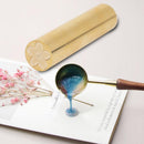 Retro Cylindrical Sealing Wax Brass Envelope Stamp Customs Accessories (D) Newly