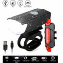 LED Rechargeable USB Headlight Bicycle Lamp Front Rear Lights Bike Lights