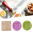 Retro Wood Stamp Head Sealing Wax Seal Replace Copper Head Hobby Decor Seal Post
