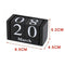Wooden Perpetual Calendar Block Planner Permanent Desktop Home T7T8 Decor` Y1G2
