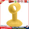 2pcs Anti-collision Doorknob Wall Crash Pad Door Handle Silencer (Yellow) Newly