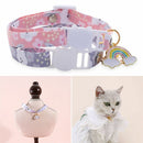 Accessories Puppy Pet Supplies Dog Collar Rainbow Kitten Necklace Cat Collars