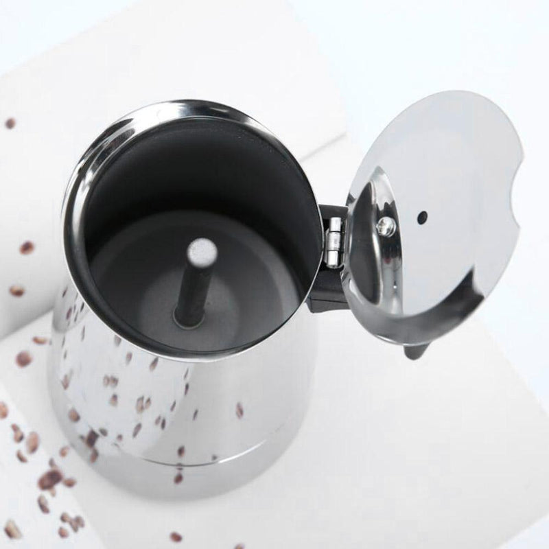 Stainless Steel Filter Mocha Coffee Pot Moka Italian Coffee Maker (100ml)