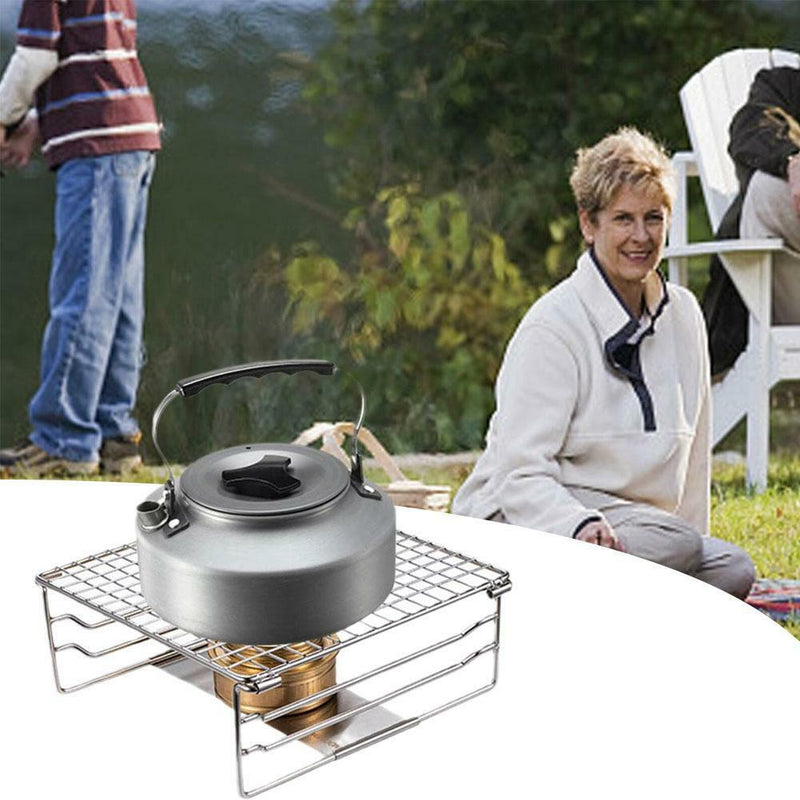 Outdoor BBQ Grill Folding Steel Stoves Barbecues Mini Camping Grills