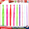 9pcs/Set Plastic Crochet Hooks Sewing Needles Craft Yarn Knit Weave Tools Newly
