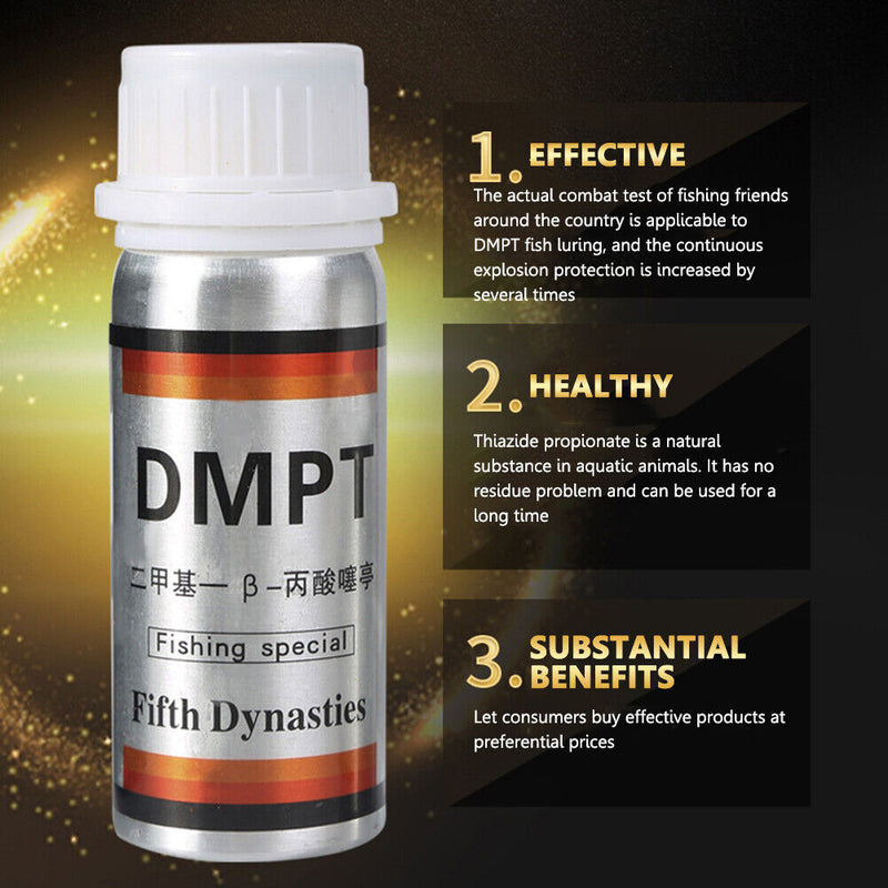 DMPT Fishing Bait Additive Powder Carp Attractive Smell Lure Fish Food Additives