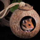 Hamster Squirrel Feeder Breeding Warm House Parakeet with Hanging Ladder Cages