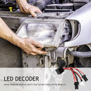 2pcs T10 Turn Signals LED Light Headlight Decoder Error Canceller Adapter