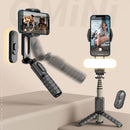 Wireless Handheld Gimbal Stabilizer Phone Selfie Stick Tripod (with APP)