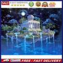 Diamond Painting Moonlight City Full Round Drill Picture of Rhinestone Draw
