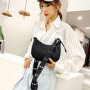 Women Shoulder Crossbody Bag Nylon Solid Color Casual Messenger Phone Satchel