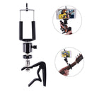 Guitar Phone Head Clip Holder Music Singing Song Live Broadcast Guitar Support