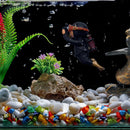 Aquarium Fish Tank Landscape Diver Underwater Aquatic Ornaments (Black) Newly