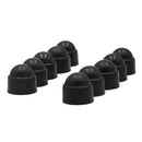10pcs Hexagon Bolt Nut Protection Caps Dome Plastic Covers for Car Motorcycle