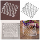 Decorative DIY Craft Flower Scrapbooking Painting template Layering Stencils
