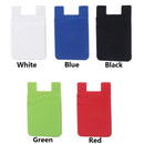 Adhesive Silicone Fashion Elastic Wallet Case Phone Card Holder Card Pocket