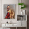 Angel and Lion Oil Paint By Numbers Kit DIY Home Decoration Gift Wall Pictu