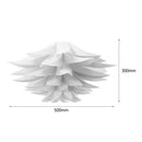Paper Origami Lampshade Nordic Modern Pendant Chandelier Light Decor (A)