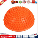 Inflatable Half Sphere Yoga Balls Massage Trainer Balancing Ball (Orange)
