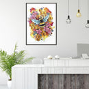 5D DIY Bee Special Shaped Diamond Painting Cross Stitch Mosaic Kits Wall Ar