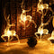 String Lights - Christmas Decorations 10 LED Reindeer Fairy String Lights