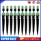 10pcs Adjustable Hose Drip Irrigation Nozzle for Spiked Sprinkler (Green)
