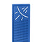 Woodworking Scribe Mark Line Gauge Cross-Out Carpenter Angle Ruler (Blue) Newly