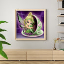 3 Strands DIY Full Embroidery Set Butterfly Girl Printed Cross Stitch Home Decor