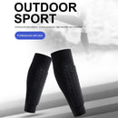 Outdoor Football Shin Guard Pads Honeycomb Calf Protective Gear (Black M) UK