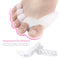 2pcs Straightener Orthodontic Toe Separator Corrector Hallux Valgus Foot Co