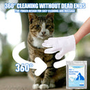 6pcs Cleaning Gloves No Rinse Disposable Gloves Wipes Stain Remover Pet Products