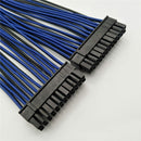 24Pin ATX 1 to 2 Power Supply Extension Cable PSU Male to Female Y Splitter