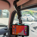 Car Phone Holder 360 Degree Rotatable Rearview Mirror Seat Cell Phone Holder