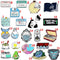 Whale Lapel Pin Corsage Collar Badge Enamel Cartoon Brooch "I Love You 3000"