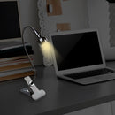 USB Clip LED Reading Lights Eye-care Adjustable Clamp Lamp (Warm White) Newly