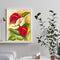 Full Square Drill Drawing Kit Picture DIY Showy Flower 5D Diamond Painting Cr