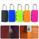 Vackpack Resettable Small Suitcase Travel Code Lock 3 Digit Combination Padlock