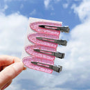 Fixed hair Bang Clip No Bend Barrettes No Crease Hairpin Seamless Hair Clips