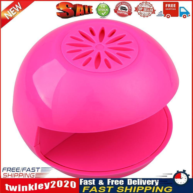 Durable Cute Finger Toe Nail Art Tip Polish Blower Dryer Eco-Friendly Pink Newly