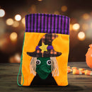 Halloween Trick or Treat Bags for Kids Candy Drawstring Gift Sack Tote (B)