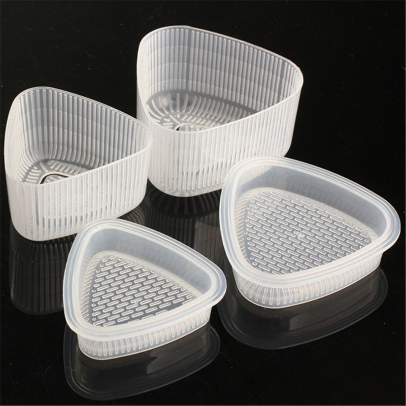DIY Decorating Triangular Form Food Press Rice Ball Maker Sushi Onigiri Mold