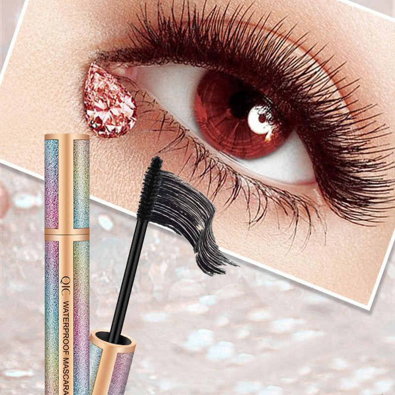 4D Silk Fiber Lengthening Mascara Curling Waterproof Eyelash Extension